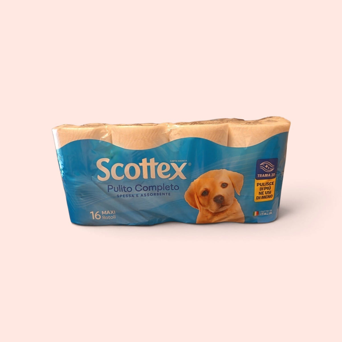 Confezione Scottex Pulito Completo da 16 maxi rotoli