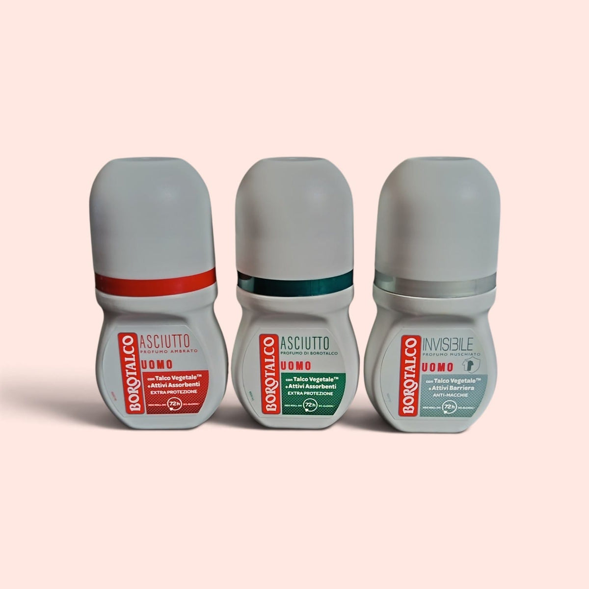 Deodoranti roll-on Borotalco da uomo assortiti